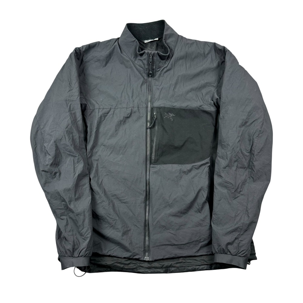 Arcteryx Atom Jacket LT Men XL Black Full Zip Leaf Gorpcore Logo